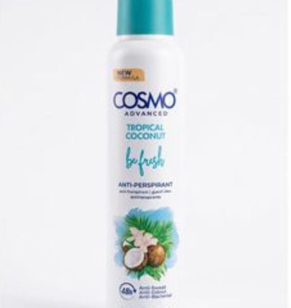Cosmo Advanced Tropical Coconut Be Fresh Body Spray 250ml