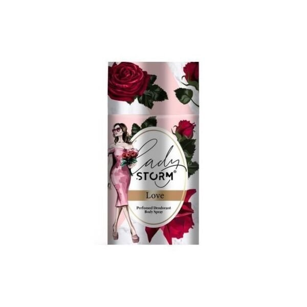 Lady Storm Love Deodorant Body Spray 250ml