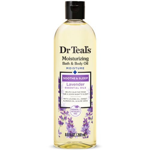 Dr teals moisturizing bath and body oil (lavender)