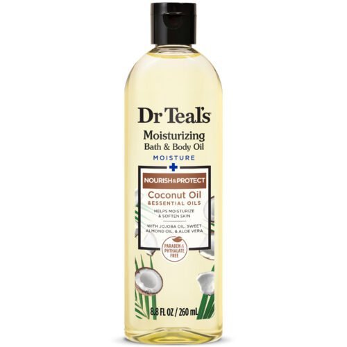 Dr teals moisturizing bath & body oil (coconut oil)