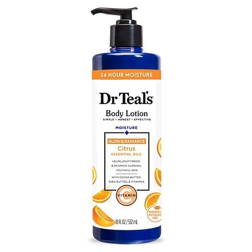 Dr teals citrus glow & radiance body lotion 18oz