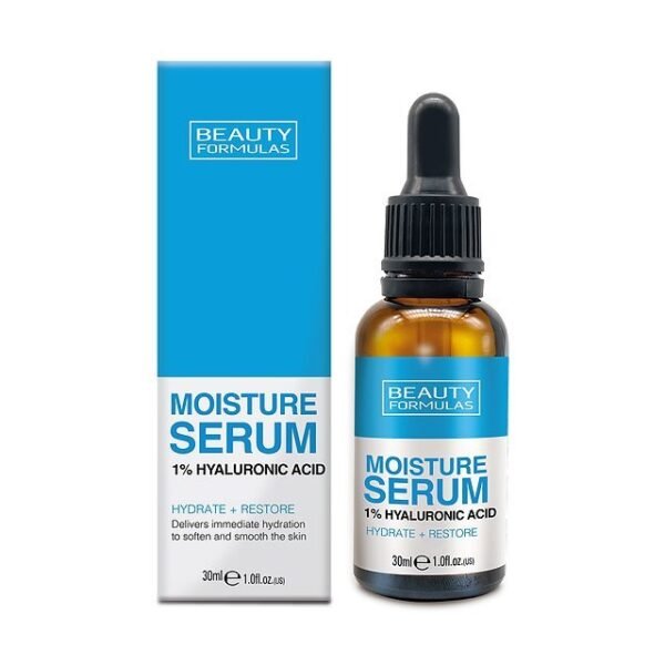 Beauty formulas moisture serum ( 1% hyaluronic) 30ml