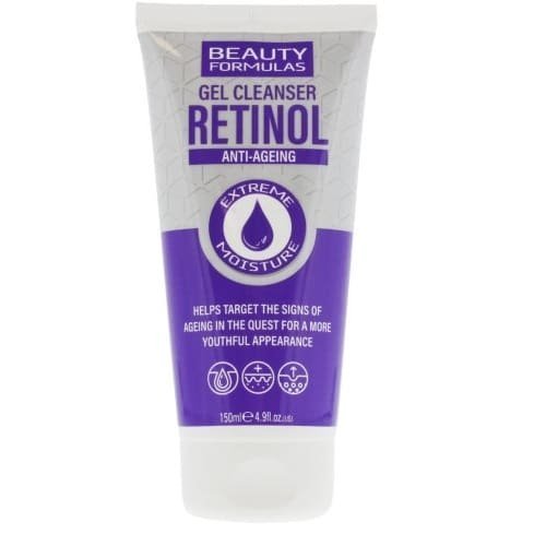 Beauty formulas retinol gel cleanser 150ml