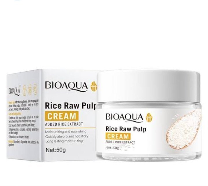 Bio Aqua Rice Raw Pulp Face Cream (50g)