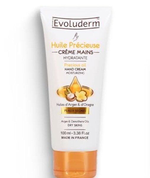 Evoluderm Huile Précieuse Crème Mains hydratante Precious Oil Hand Cream(100ml)