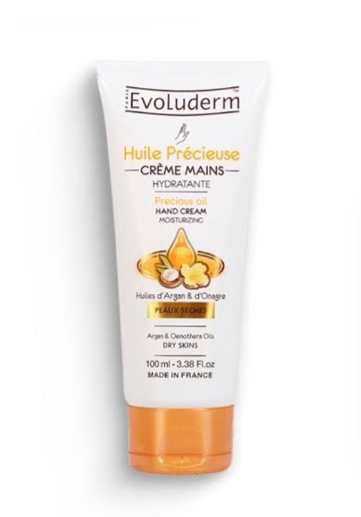 Evoluderm Huile Précieuse Crème Mains hydratante Precious Oil Hand Cream(100ml)