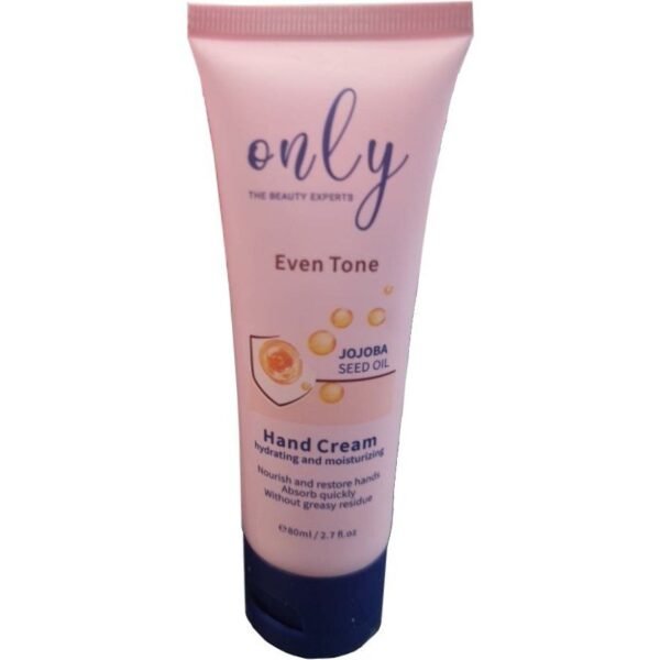 ONLY The Beauty Experts Even tone Jojoba Seed Oil,Hand Cream (80ml)