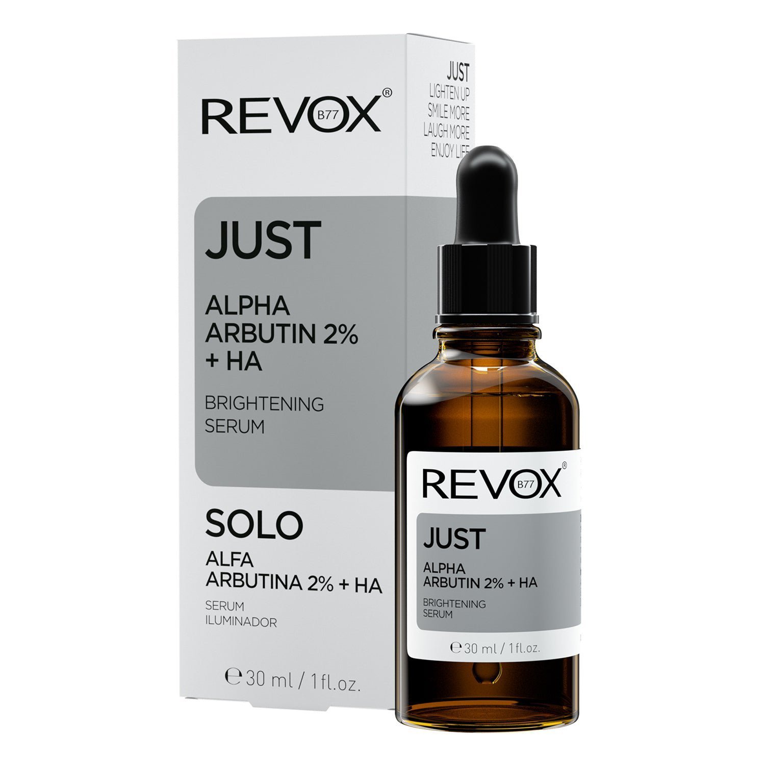 Revox Just Alpha Arbutin 2% +HA Brightening Serum 30ml.