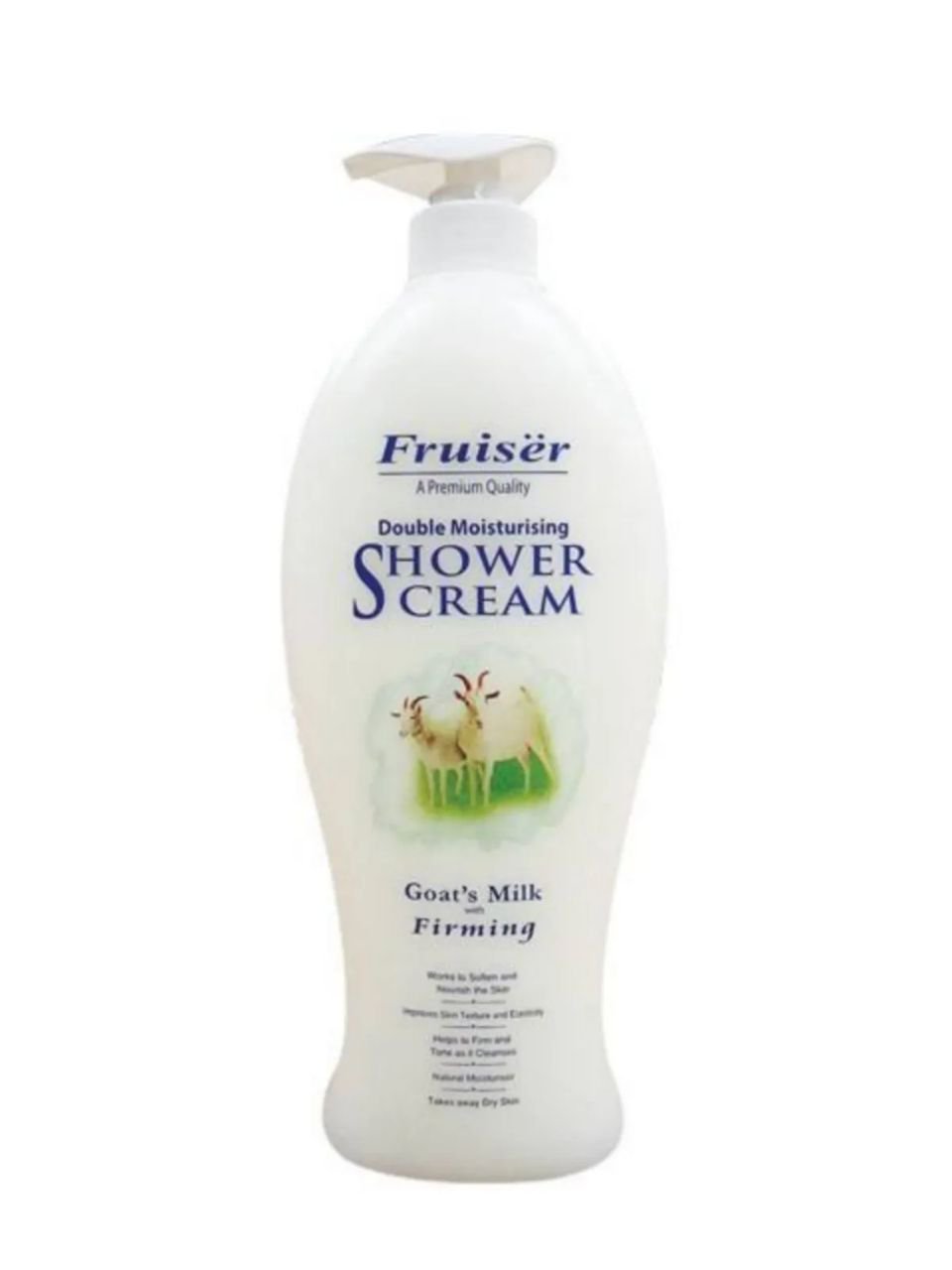 Fruiser Double moisturizing Goat Milk And Firming Shower Cream 1000ml