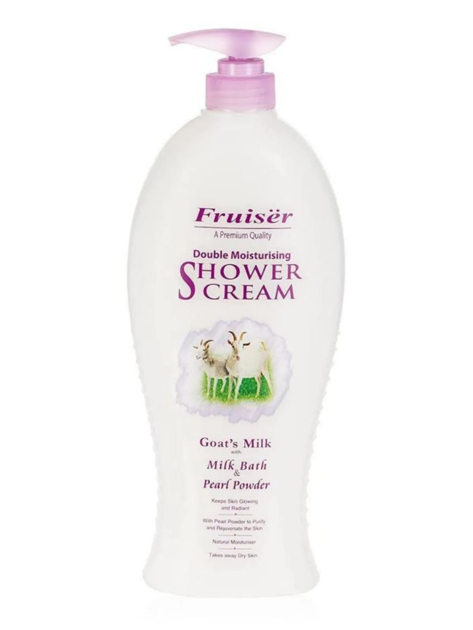Fruiser Goat milk And Pearl Powder Shower Cream 1000ml