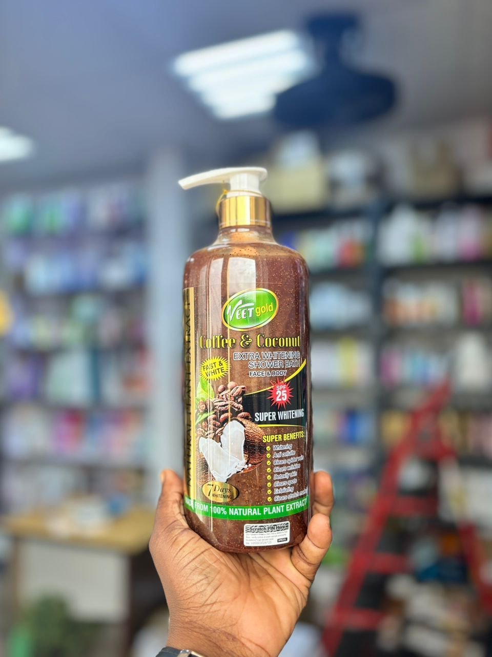Veet Gold Coffee & Coconut Body Wash 1000ml