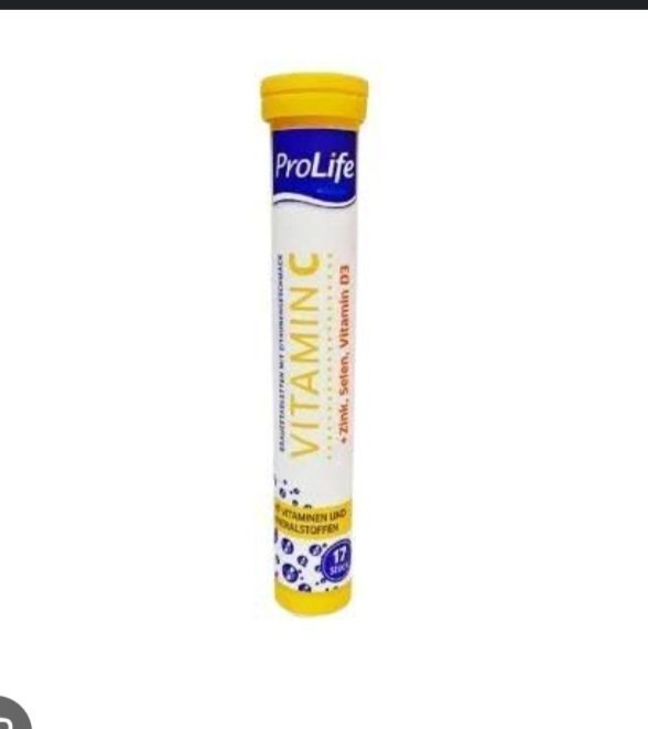 ProLife Vitamin C + Zink, Selen, Vitamin D3 (102g)