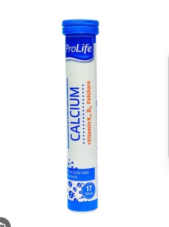 ProLife Calcium + Vitamin K, D3, Folsäure (102g)