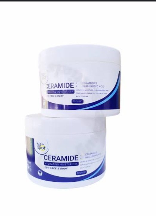 Hit The Spot Ceramide Hydrating Moisturiser for Face & Body 200ml