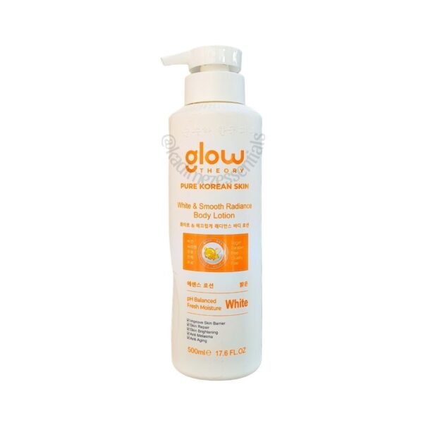Glow Theory White & Smooth Radiance Body lotion (500ml)