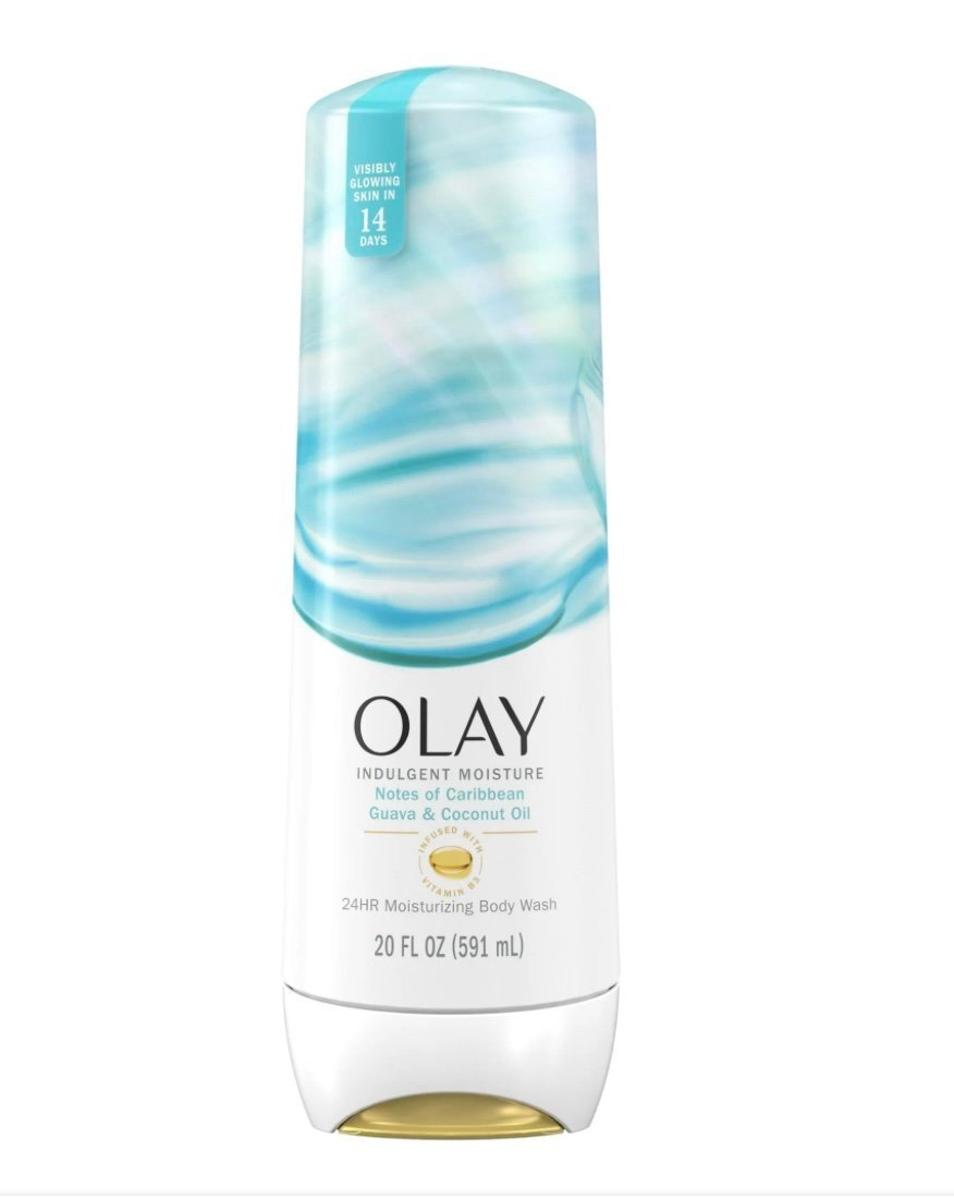 Olay Indulgent Moisture Notes Of Caribbean Guava & Coconut Oil Body wash (591ml)