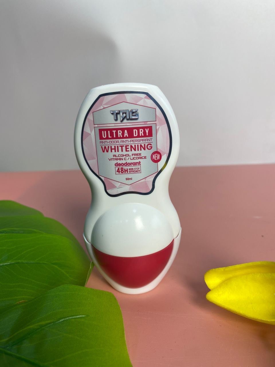 Tag Ultra Dry Whitening Alcohol Free Vitamin c / LICORICE Deodorant (50ml)