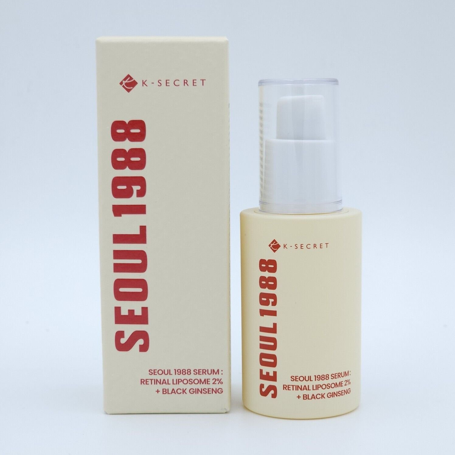 k - Secret SEOUL 1988 serum ; Retinal liposome 2% + black ginseng (30ml)