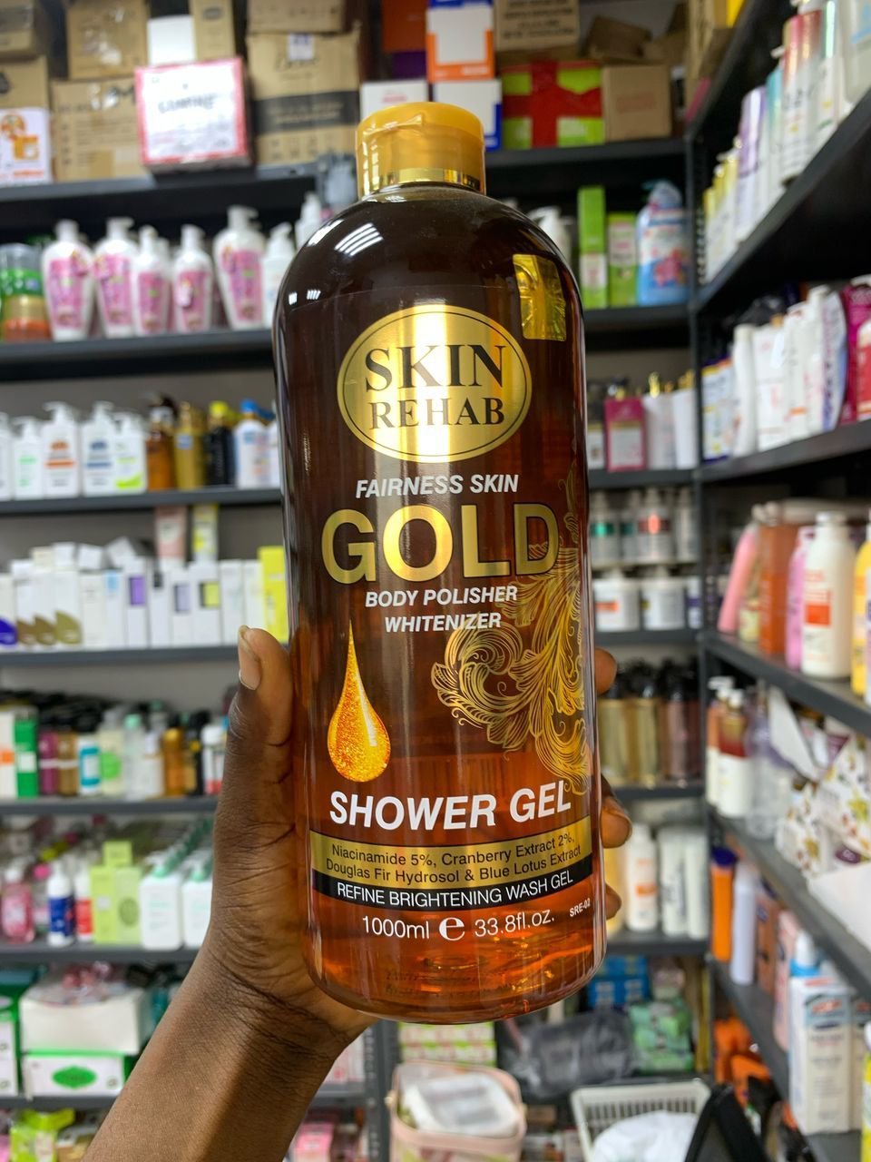 Skin Rehab Fairness skin Gold Shower gel (1000ml)