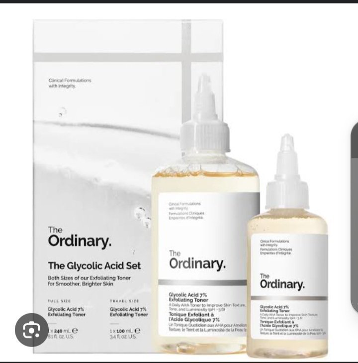 The Ordinary Glycolic Acid Set Toner (1×240ml) (1×100ml)