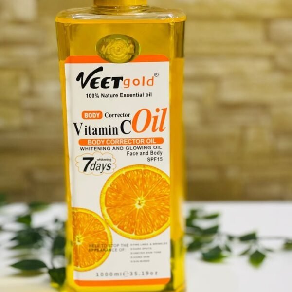 Veet Gold Vitamin C body oil 1000ml