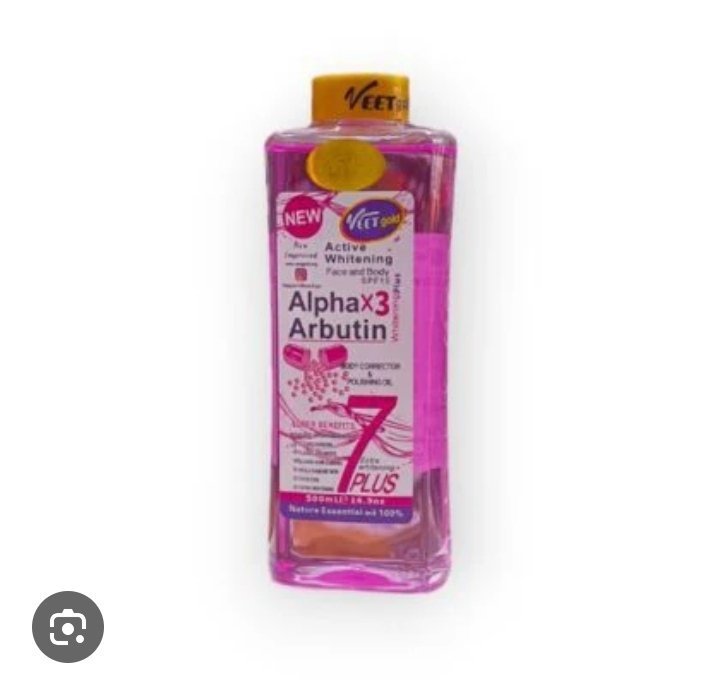 Veet Gold Alpha ×3 Arbutin body oil 500ml