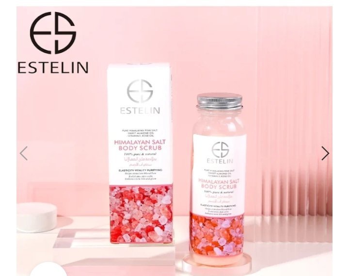Estelin Himalayan Salt Body Scrub 200g