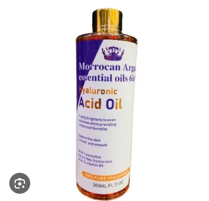 Morrocan Argan 6 in 1 Hyaluronic Acid Body oil 300ml | packaging may vary - Image 2
