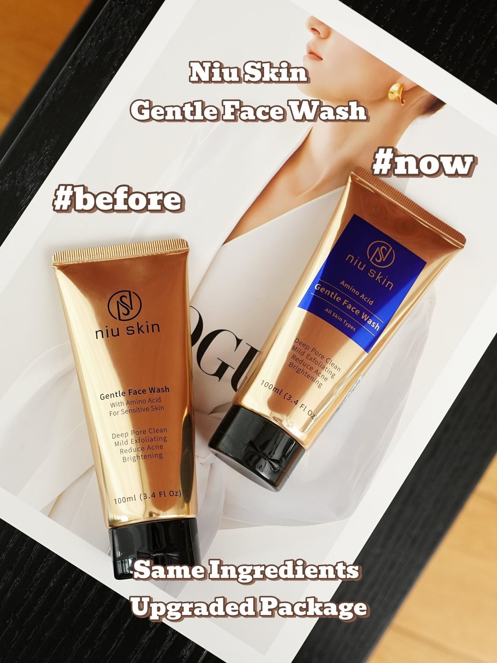 Niu Skin Gentle Face cleanser 100ml - Image 2