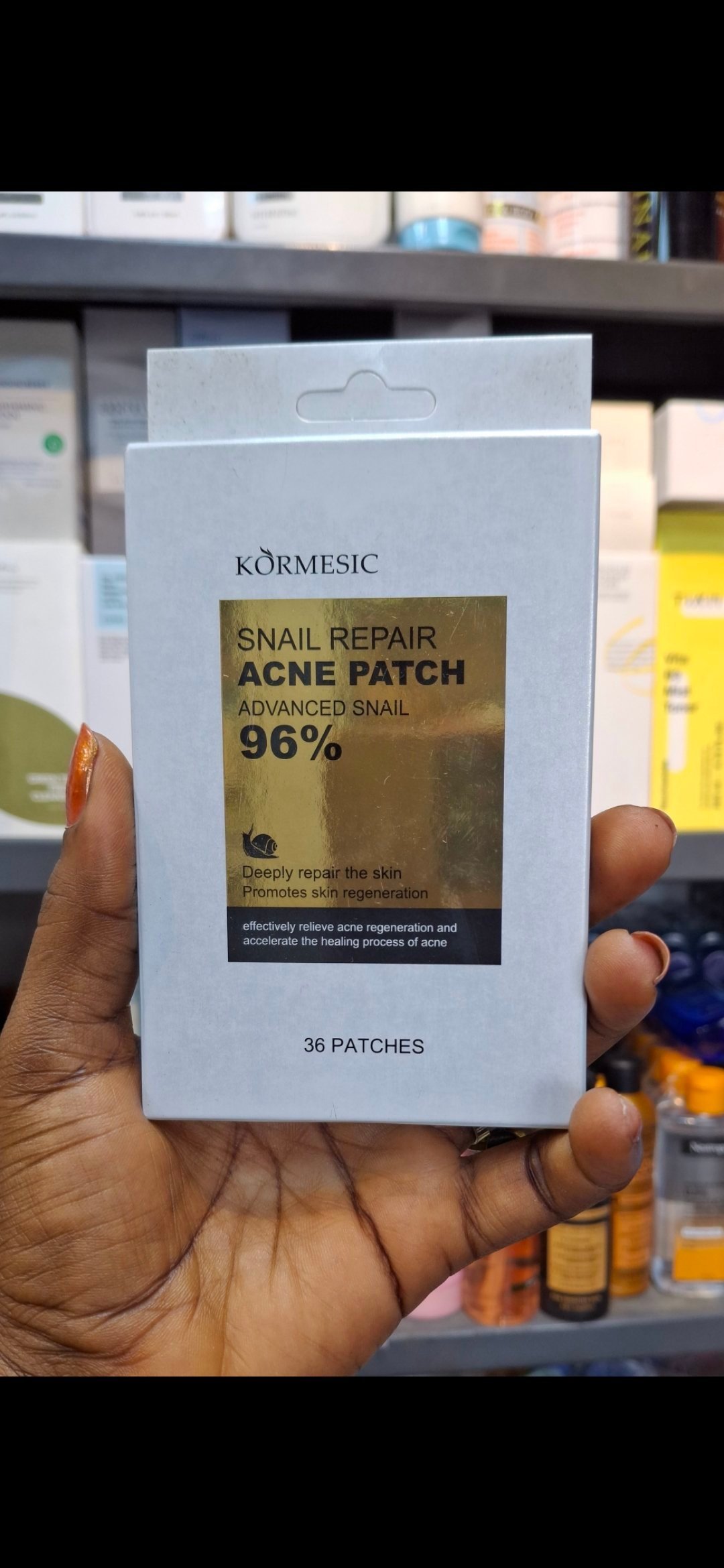 KORMESIC SNAIL REPAIR ACNE PATCH L- ADVANCED SNAIL 96%
