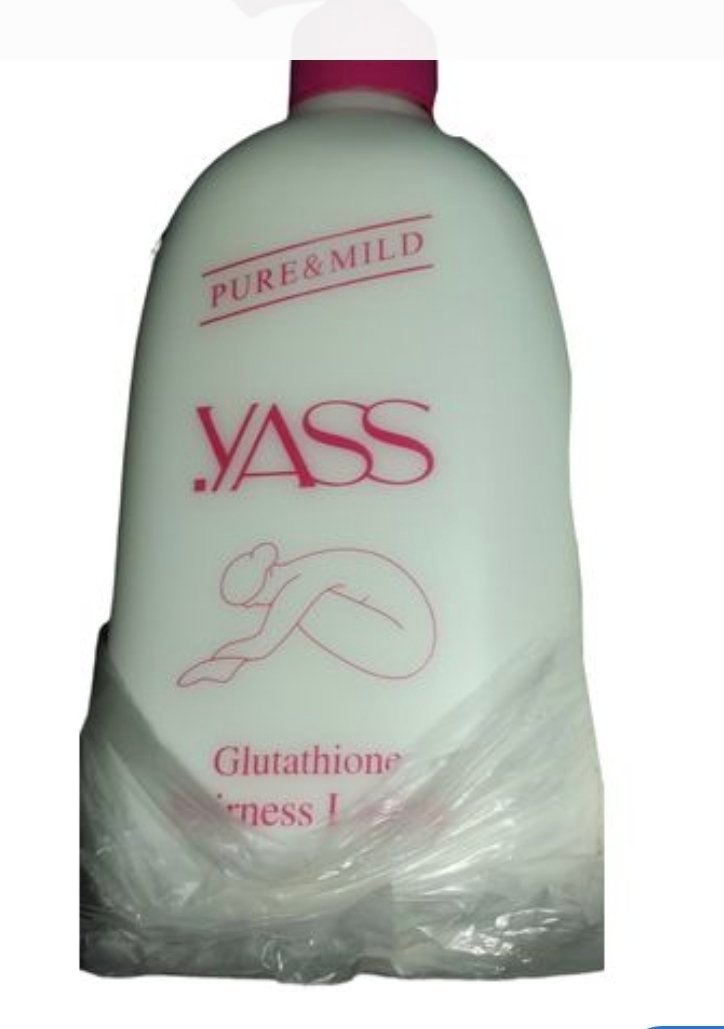 Yass Pure & mild Glutathione fairness Lotion 500ml
