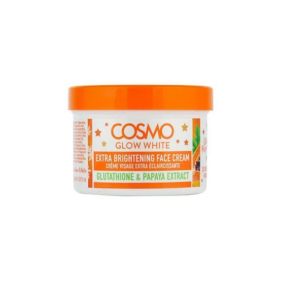 Cosmo glow white gluta papaya extra brightening face cream
