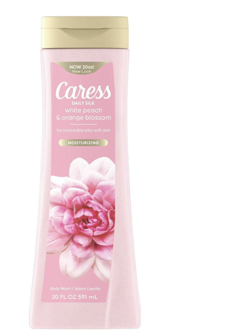 Caress Daily Silk White Peach & Orange Blossom Exfoliating Body Wash 20 fl 591ml