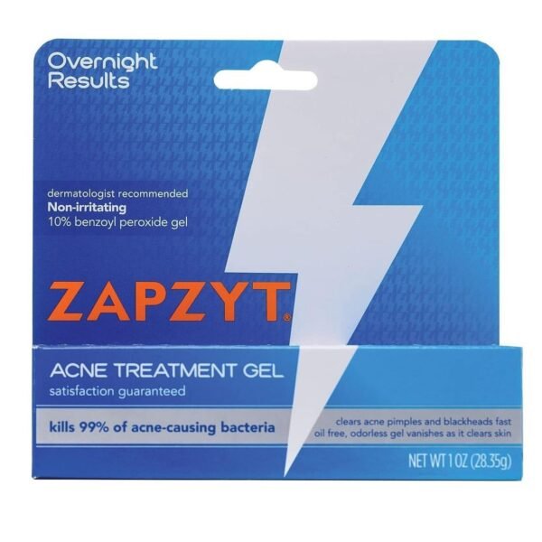 Zapzyt acne treatment gel