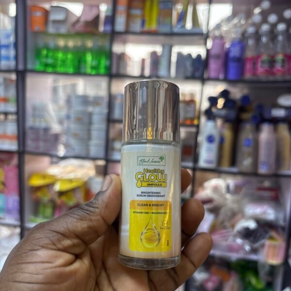 Bio nature healthy glow ampoule brightening serum deodorant roll on - radiant & refined ( arbutin + niacinamide)