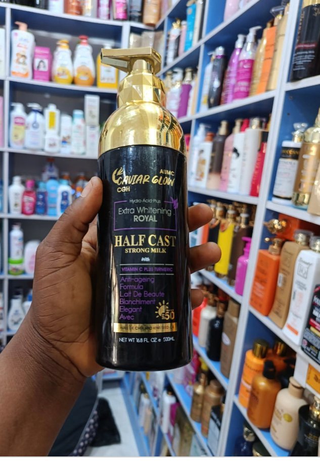 Caviar Glow Half Cast Extra Whitening Royal Lotion 500ml