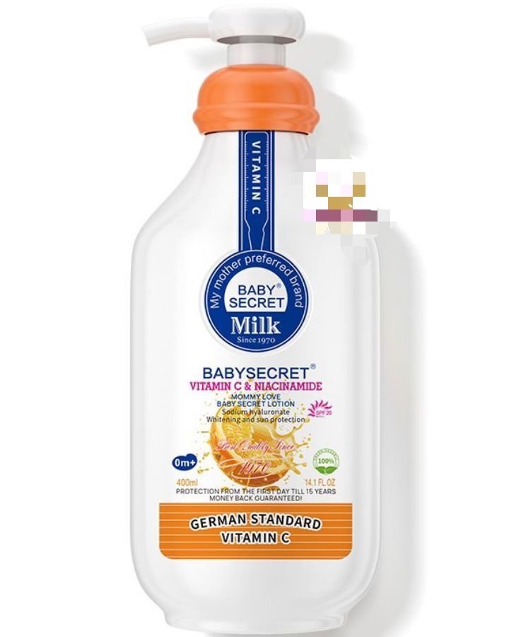 Baby secret vitamin C & Niacinamide whitening and sun protection lotion 400ml