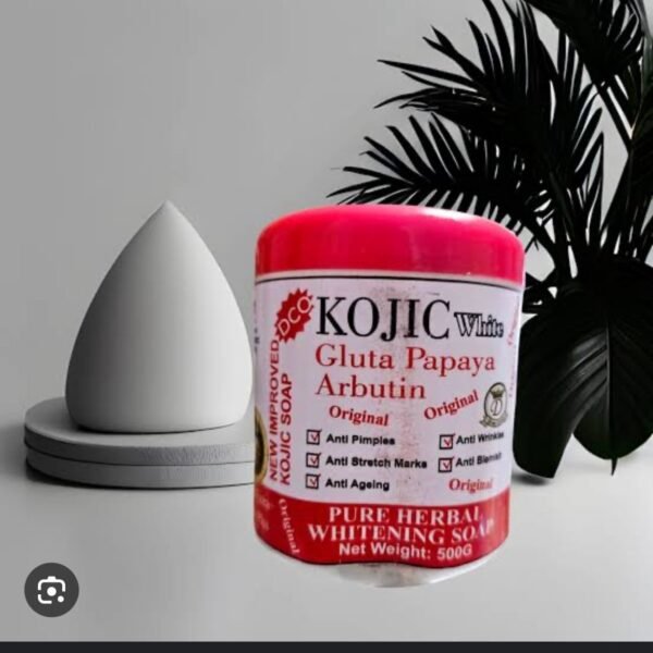 Kojic White Gluta papaya Arbutin Pure herbal whitening soap 500g