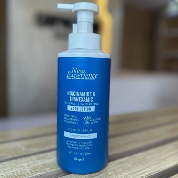 New Experience Niacinamide & Tranexamic Youthful Glow Whitening Body Lotion 500ml