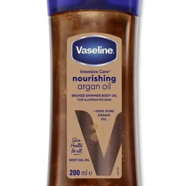 Vaseline intensive Care nourishing argan oil bronze shimmer body oil 200ml