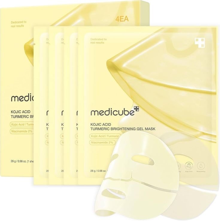 Medicube Kojic acid Turmeric Brightening gel mask | 1 sheet