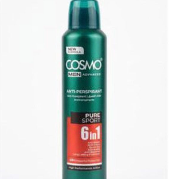 Cosmo Advanced Men Anti perspirant Pure Sport 6 in 1 250ml