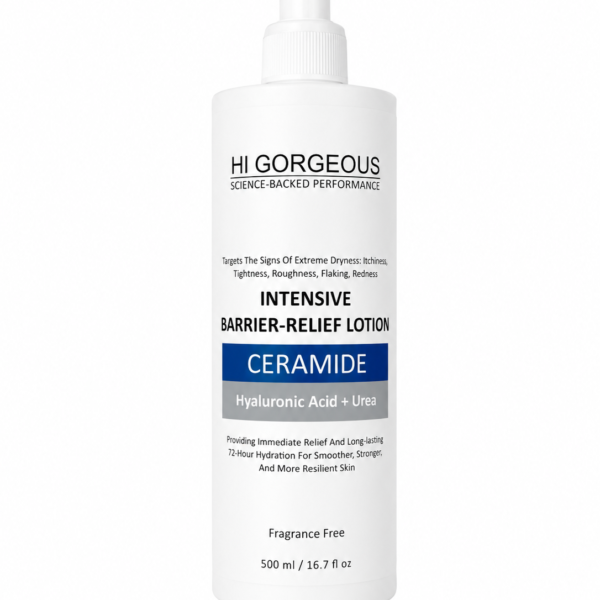 Hi gorgeous intensive Barrier - Relief Body Lotion (ceramide/ hyaluronic acid+ urea)