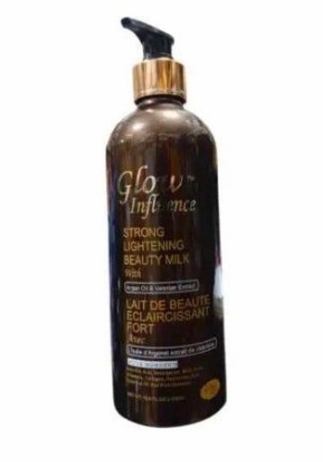 Glow Influence Strong Lightening Beauty Milk with Argan Oil & Valerian Extract 500ml