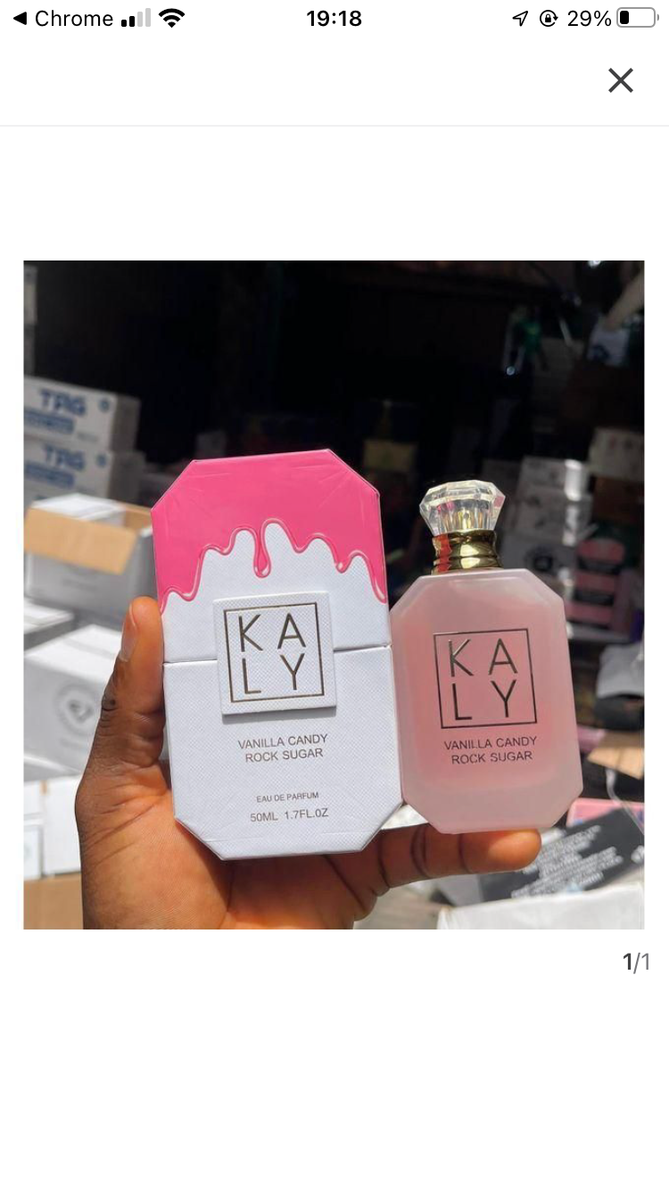 Kaly Vanilla Candy Rock Sugar Genie collection 50ml