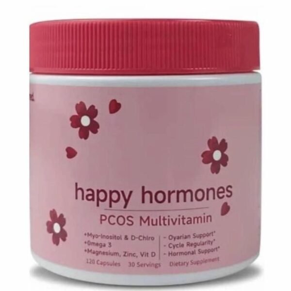 Happy Hormones PCOS Multivitamin 120 capsules