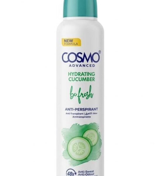 Cosmo Advanced Hydrating Cucumber Be Fresh Body Spray 250ml