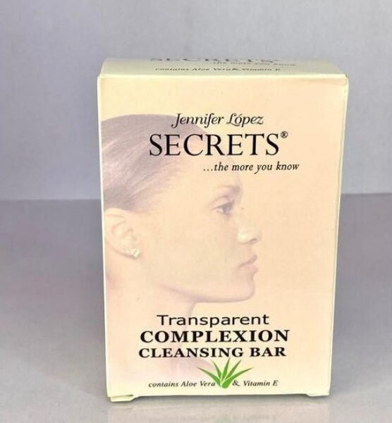 Jennifer Lopez Secret Transparent Complexion Cleaning Bars Soap 150g