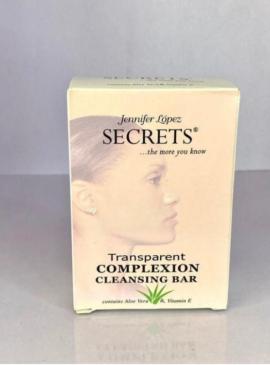 Jennifer Lopez Secret Transparent Complexion Cleaning Bars Soap 150g