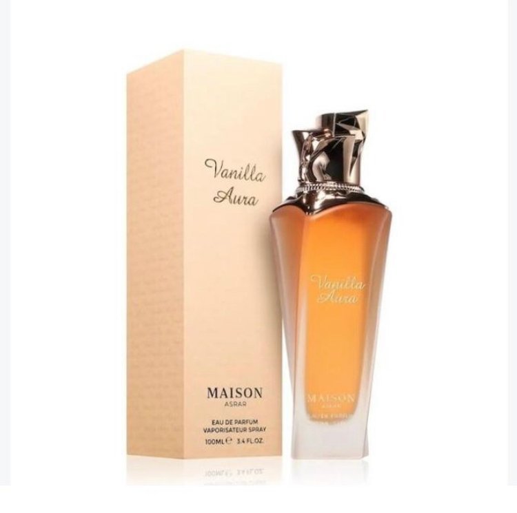 Vanilla Aura Maison Asrar EAU DE PARFUM 100ml 3.4 Fl.oz.